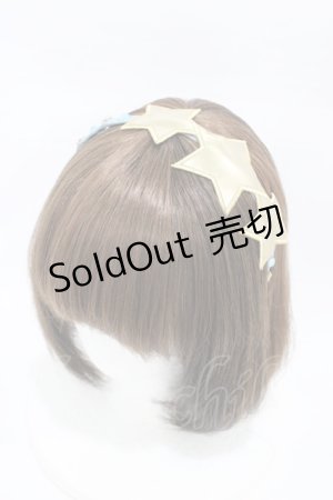 画像: Angelic Pretty / Astrologyカチューシャ  サックス H-26-03-02-1006-AP-AC-NS-ZH