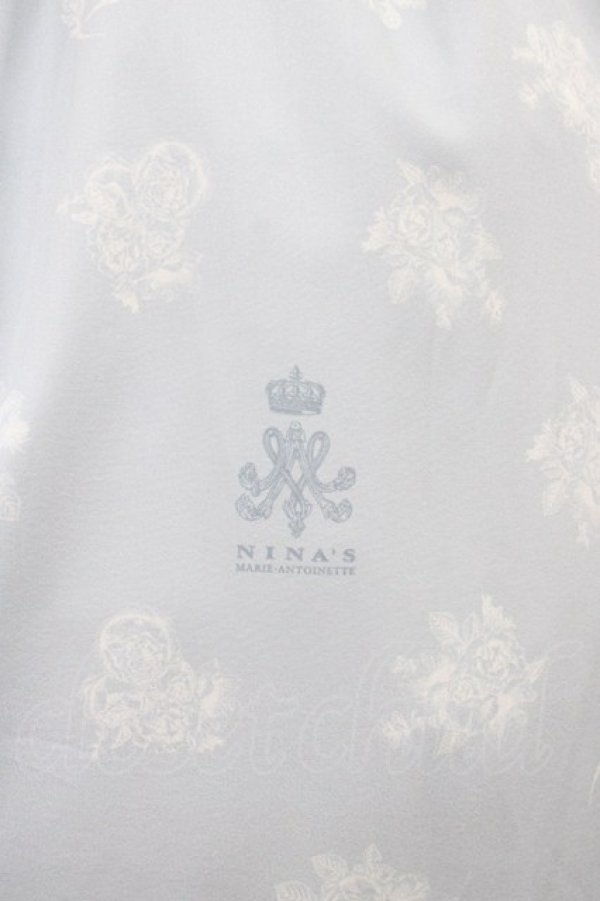 画像3: m petit by misako / AOKハナガラスクエアワンピース M サックス H-26-03-02-1045-LO-OP-NS-ZH (3)