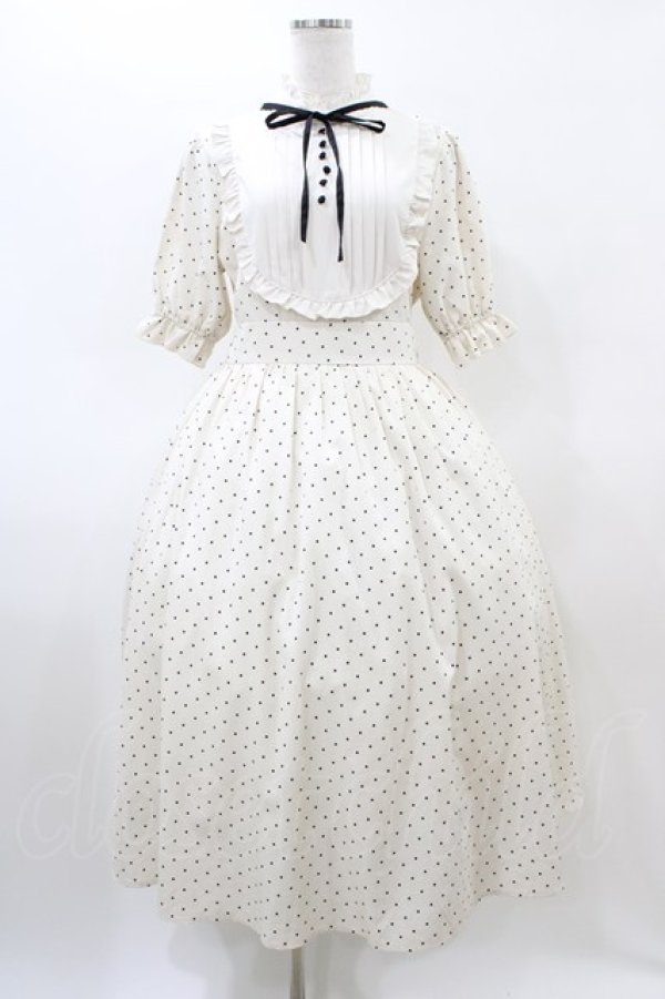 画像1: m petit by misako / ナシジミズタマキリカエワンピース M オフ H-26-03-02-1046-LO-OP-NS-ZH (1)