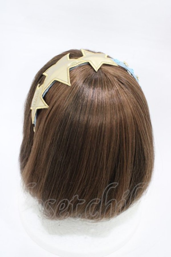 画像2: Angelic Pretty / Astrologyカチューシャ  サックス H-26-03-02-1006-AP-AC-NS-ZH (2)