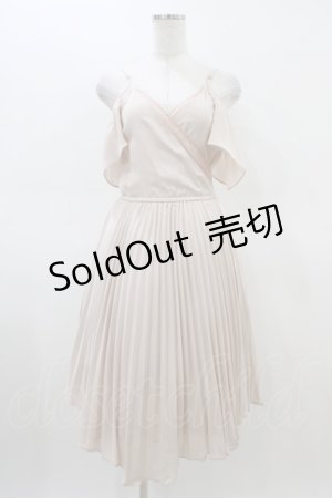 画像: couture BY ROJITA / プリーツワンピース Free ピンク H-26-03-02-1048-GO-OP-NS-ZH