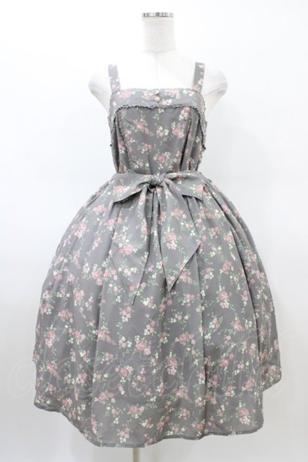 画像1: axes femme kawaii / プティフルールジャンスカ M グレー H-26-03-02-1050-AX-OP-NS-ZH (1)