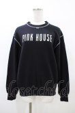 画像1: PINK HOUSE / ロゴトレーナー Free ブラック H-26-03-02-1055-LO-TO-NS-ZH (1)