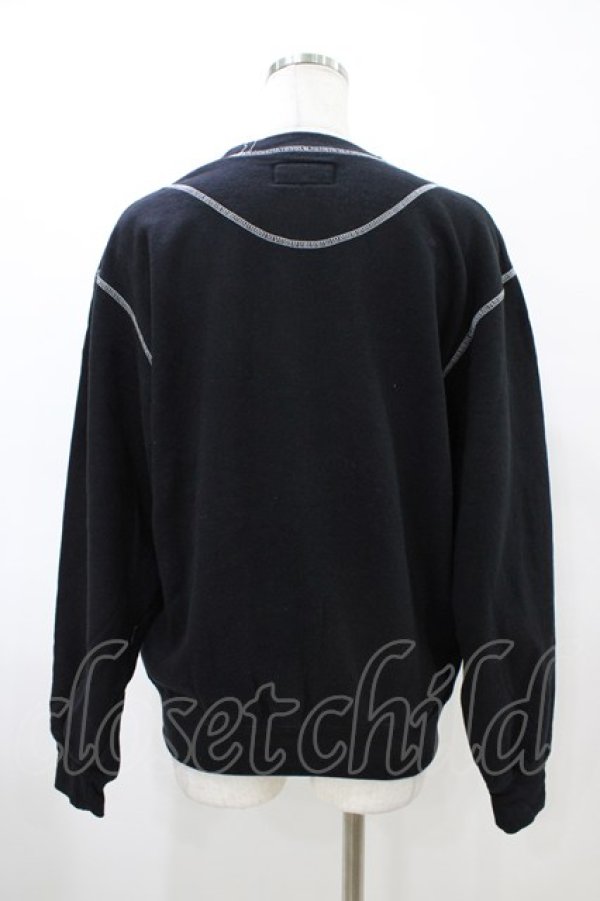 画像2: PINK HOUSE / ロゴトレーナー Free ブラック H-26-03-02-1055-LO-TO-NS-ZH (2)