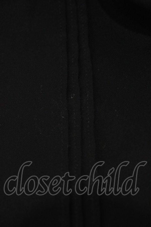 画像3: an another angelus / タック使いシフォンプルブラウス Free BLACK H-26-03-02-1056-CA-BL-NS-ZH (3)