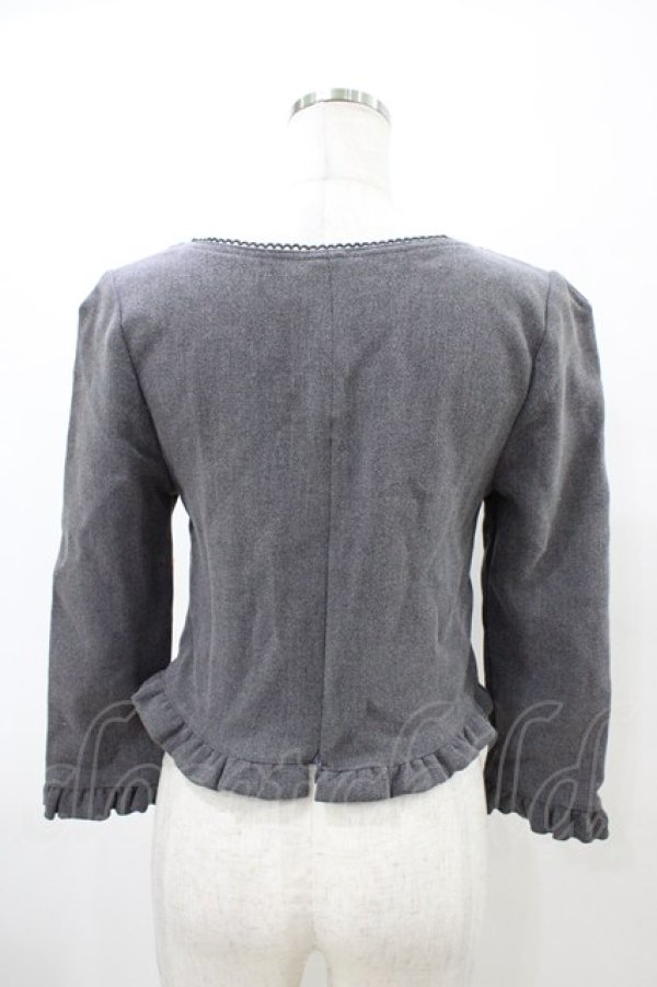 画像2: evelyn / フリルプルオーバ‐ Free グレー H-26-03-02-1058-LO-TO-NS-ZH (2)