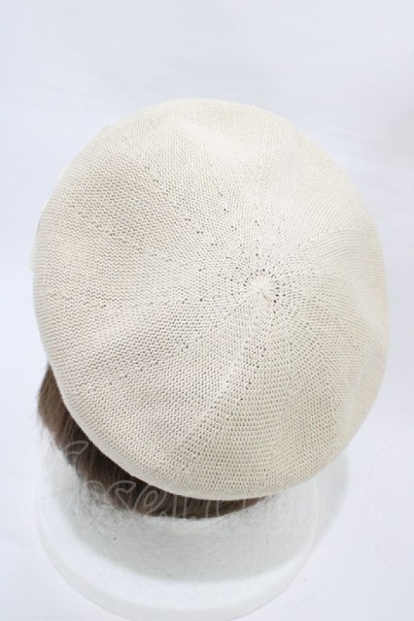 画像2: m petit by misako / NINA'S AM カメオベレー  アイボリー H-26-03-02-1011-LO-AC-NS-ZH (2)