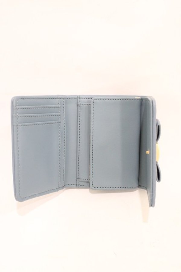 画像2: m petit by misako / NINA'Sコラボ財布  ブルー H-26-03-02-1016-LO-ZA-NS-ZH (2)