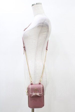 画像: m petit by misako / NINA′Sスマホショルダーバッグ  ピンク H-26-03-02-1020-LO-BG-NS-ZH
