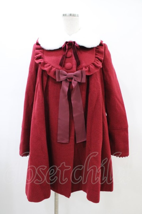 画像1: Angelic Pretty / マリアンヌコート Free ワイン H-26-03-02-1026-AP-CO-NS-ZH (1)