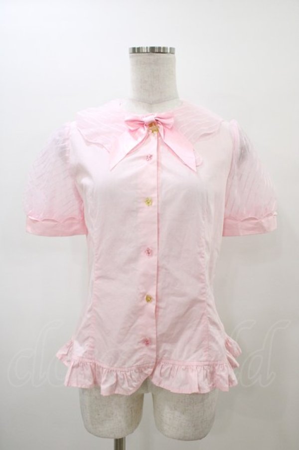 画像1: Angelic Pretty / Shooting Starブラウス Free ピンク H-26-03-02-1027-AP-BL-NS-ZH (1)