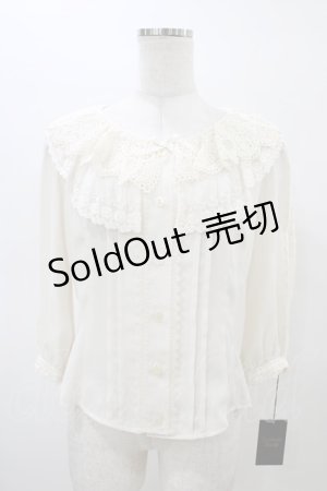 画像: Innocent World / 野に咲く薔薇のブラウス M 生成り H-26-03-02-1028-IW-BL-NS-ZH