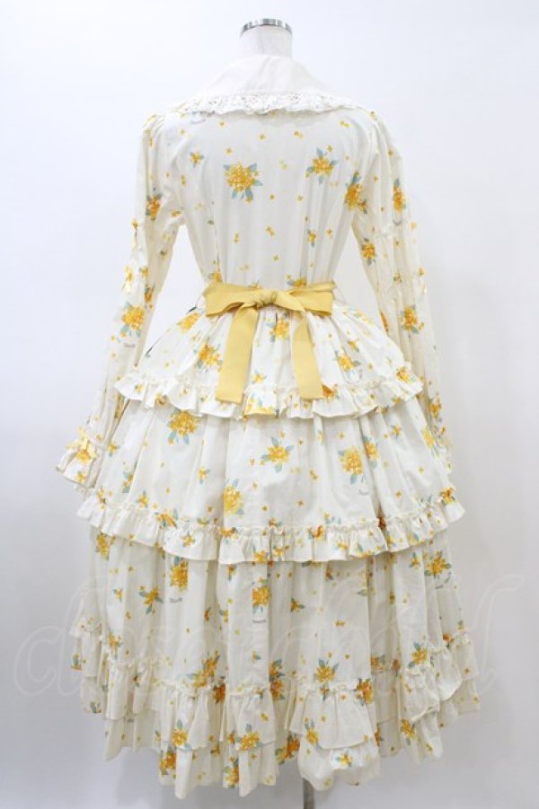 画像2: Innocent World / 金木犀ドレス M 生成×生成/Beige×Beige H-26-03-02-1029-IW-OP-NS-ZH (2)