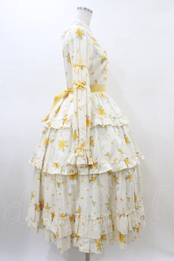 画像3: Innocent World / 金木犀ドレス M 生成×生成/Beige×Beige H-26-03-02-1029-IW-OP-NS-ZH (3)