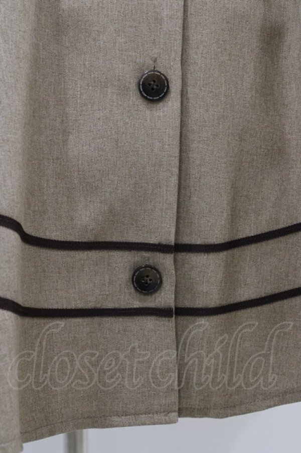 画像5: Innocent World / エレノアワンピース M モカ×ショコラ/Mocha×Chocolat H-26-03-02-1030-IW-OP-NS-ZH (5)