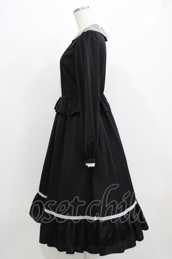 画像2: Melody BasKet / Lilibet dress M ブラック H-26-03-02-006-LO-OP-KB-ZH (2)