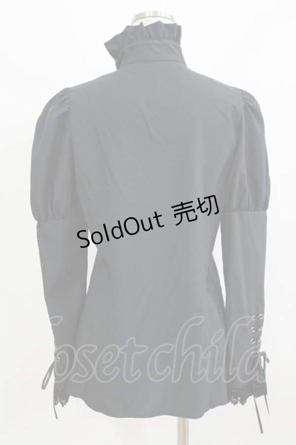 画像3: MIHO MATSUDA / ブラウス・グリウ M ブラック H-26-03-02-059-GO-BL-KB-ZH (3)