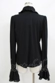 画像3: Qutie Frash / 丸襟ブラウス  黒 H-26-03-02-062-QU-BL-KB-ZH (3)