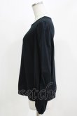 画像2: Jane Marple Dans Le Salon / Puffy sleeve pullover  ブラック H-26-03-02-070-JM-TO-KB-ZH (2)