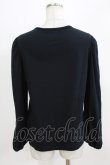 画像3: Jane Marple Dans Le Salon / Puffy sleeve pullover  ブラック H-26-03-02-070-JM-TO-KB-ZH (3)