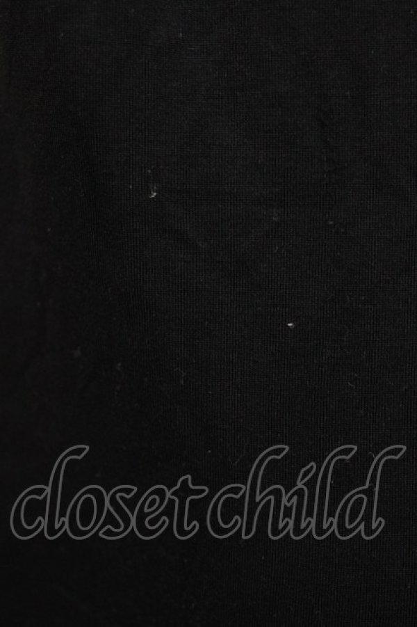 画像4: Qutie Frash / チュールフレアカットソー  黒 H-26-03-02-072-QU-TO-KB-ZH (4)