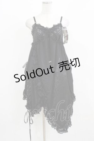 画像: Qutie Frash / ジャガードベビードール  黒 H-26-03-02-017-QU-OP-KB-ZH