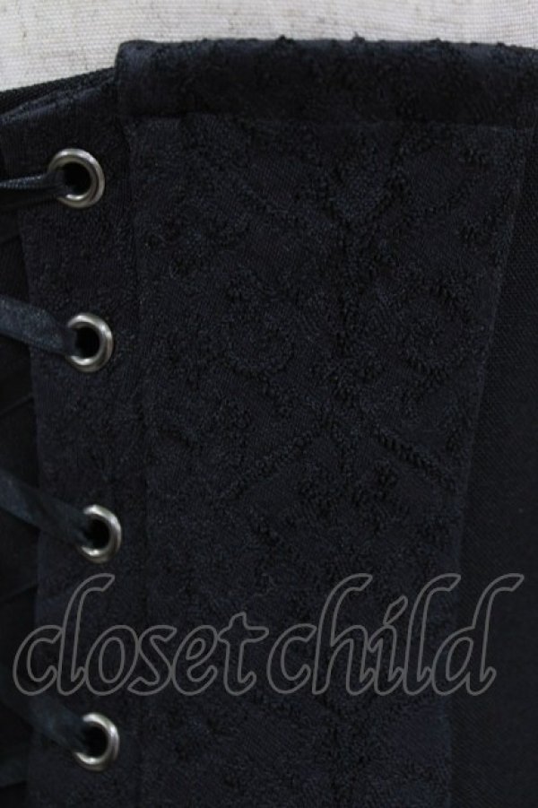 画像4: Moi-meme-Moitie / JQショートコルセット 2 ブラック H-26-03-03-028-MO-ZA-KB-ZH (4)