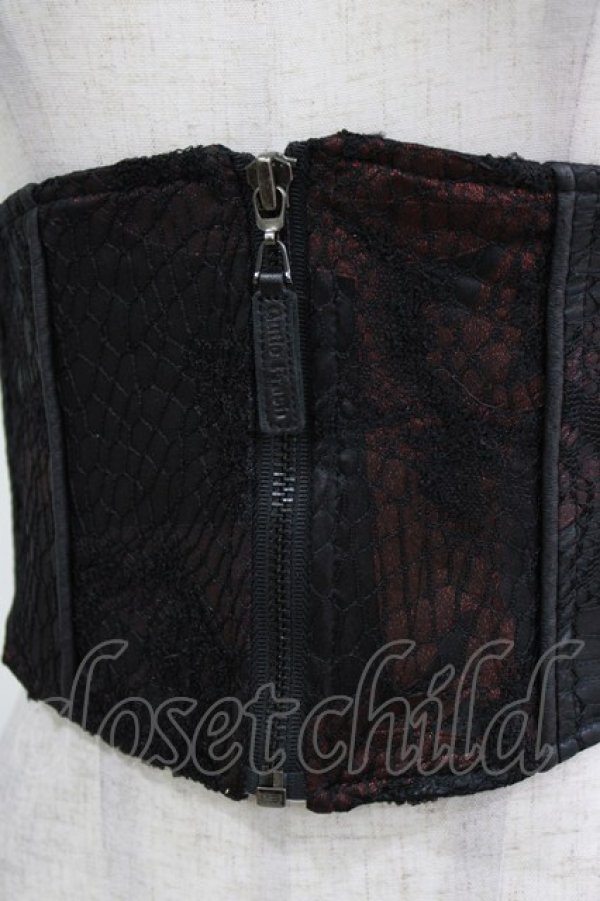 画像4: Qutie Frash / リボン帯ベルト  黒 H-26-03-03-030-QU-ZA-KB-ZH (4)