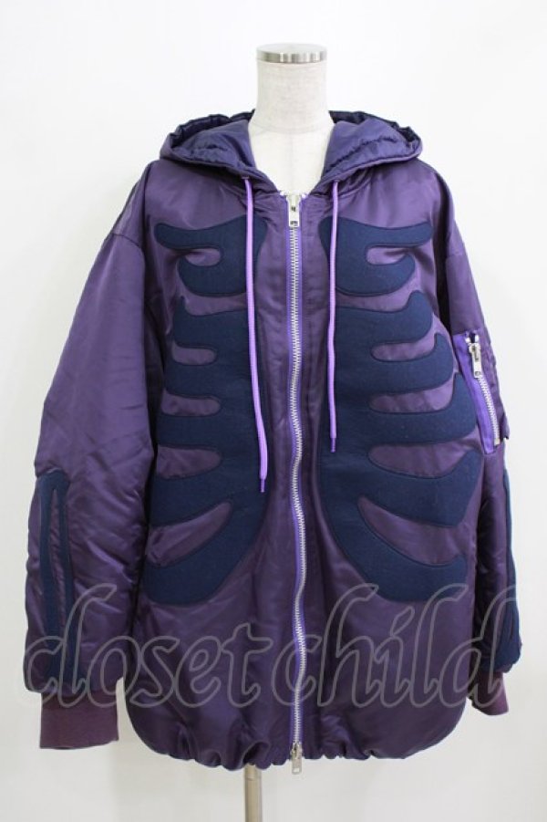 画像1: MILKBOY /ULL BOMBER JK  パープル H-26-03-03-032-MB-JA-AK-ZH (1)