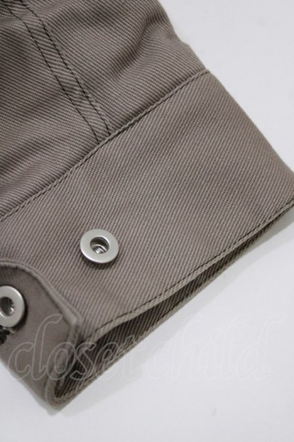 画像4: MILKBOY / ファーカラー付きジャケットコート  チャコール H-26-03-03-033-MB-CO-AK-ZH (4)