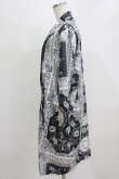 画像2: MILKBOY / プリントロングジャケット  白×黒 H-26-03-03-034-MB-JA-AK-ZH (2)