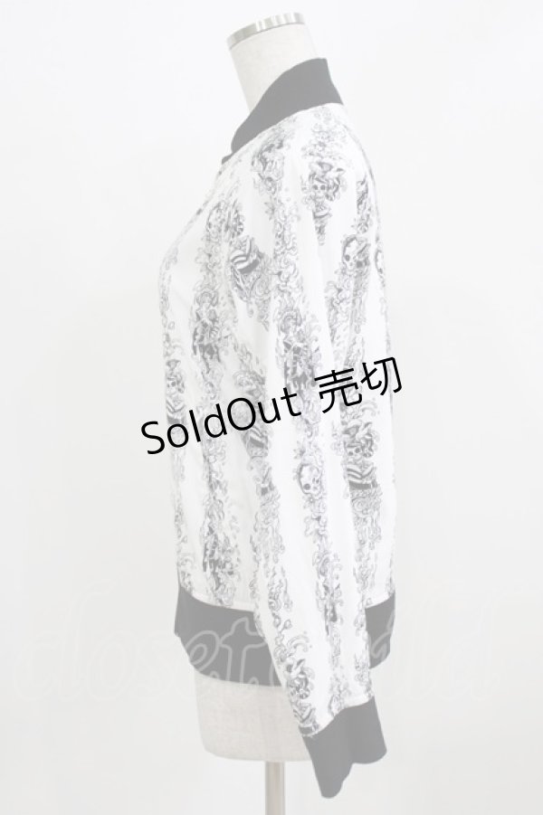 画像2: ALGONQUINS / リバーシブルブルゾン  ホワイト H-26-03-03-039-AL-JA-KB-ZH (2)