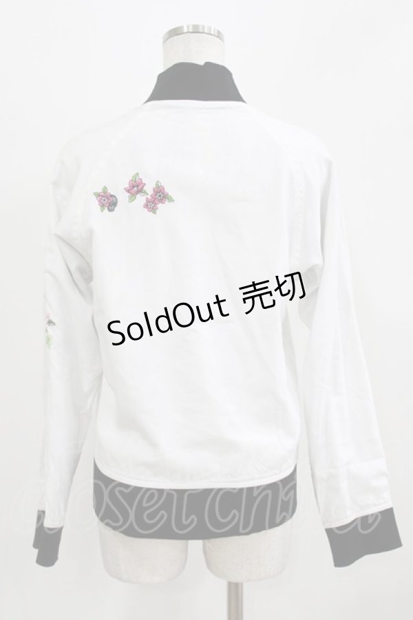 画像7: ALGONQUINS / リバーシブルブルゾン  ホワイト H-26-03-03-039-AL-JA-KB-ZH (7)