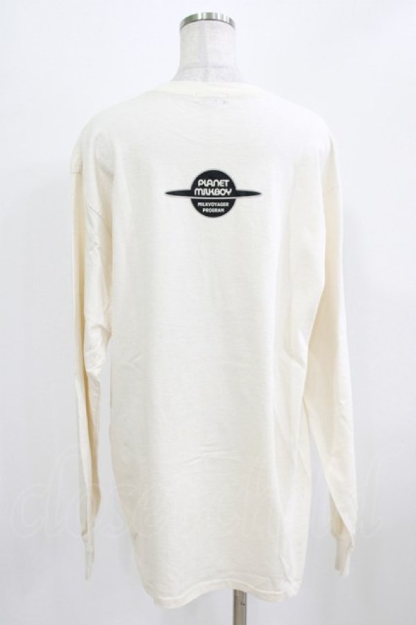 画像3: MILKBOY / PLANET CAT L.S TEE L アイボリー H-26-03-03-042-MB-TO-AK-ZH (3)