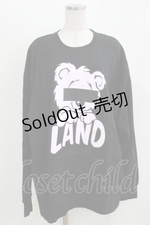 画像: LAND by MILK BOY / LAND BEARスウェット  ブラック H-26-03-03-043-0-TO-AK-ZH