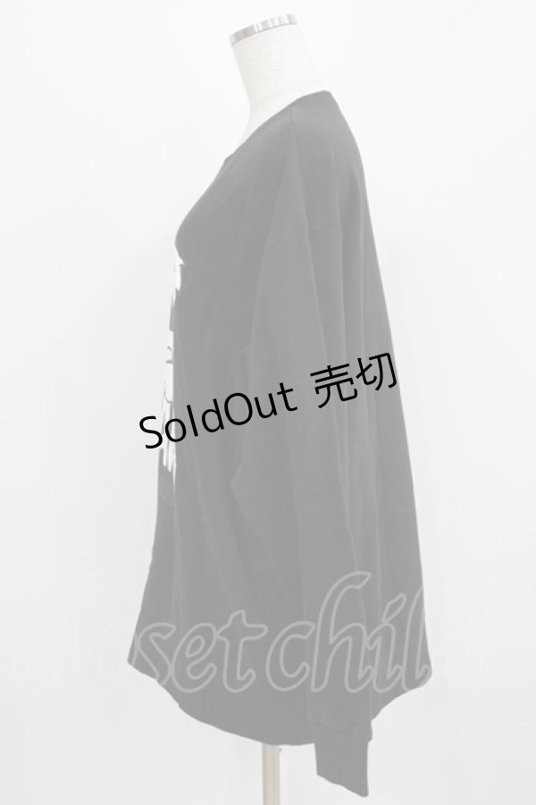 画像2: LAND by MILK BOY / LAND BEARスウェット  ブラック H-26-03-03-043-0-TO-AK-ZH (2)