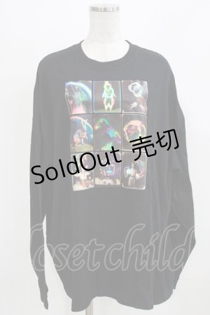 画像: MILKBOY / PARANORMAL L.S. TEE  ブラック H-26-03-03-044-MB-TO-AK-ZH