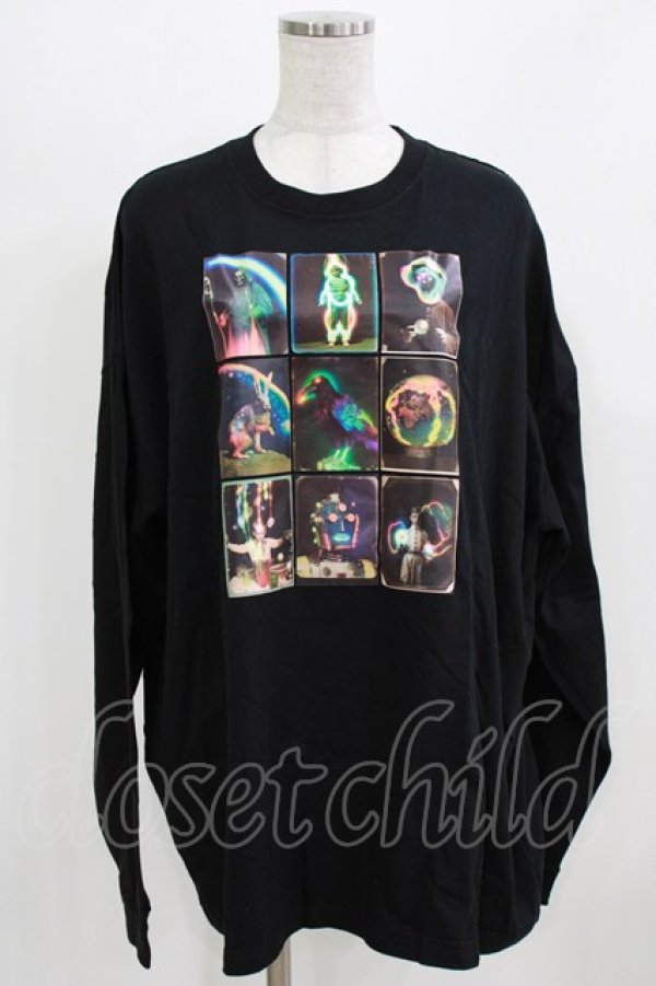画像1: MILKBOY / PARANORMAL L.S. TEE  ブラック H-26-03-03-044-MB-TO-AK-ZH (1)