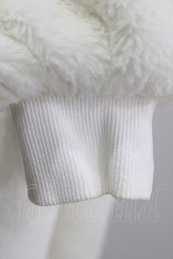 画像4: TRAVAS TOKYO / シナモロールファーパーカー  ホワイト×サックス H-26-03-03-045-PU-JA-KB-ZH (4)