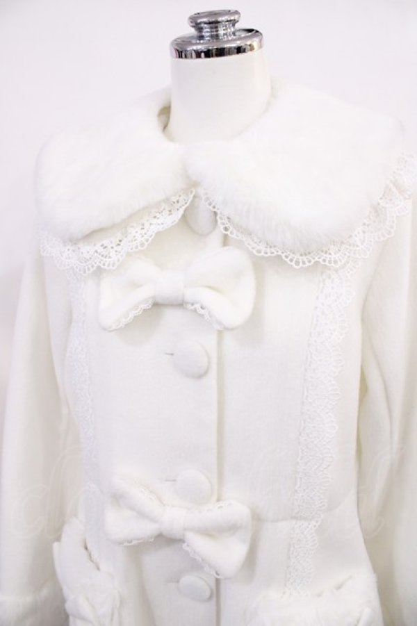 画像4: axes femme kawaii / スノードルチェコート M 白 H-26-03-03-1033-AX-CO-YZ-ZH (4)