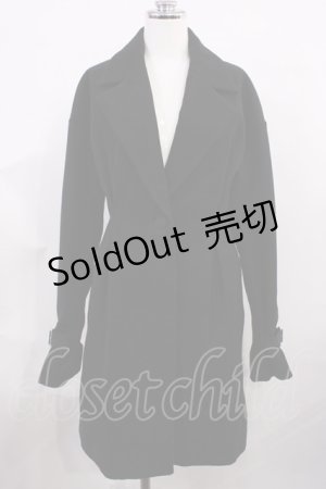 画像: EATME / ベルトスリーブコート Free ブラック H-26-03-03-1034-LO-CO-NS-ZH