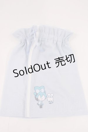 画像: Avail / 初音ミク×シナモロール/レッグカバー  サックス H-26-03-03-1038-EL-ZA-NS-ZH