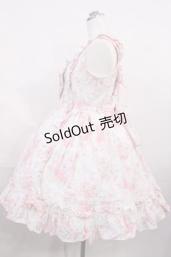 画像2: BABY,THE STARS SHINE BRIGHT / Versailles Rose Bouquet柄ロザリージャンパースカート Free スノーフェアリー H-26-03-03-1005-BA-OP-NS-ZH (2)