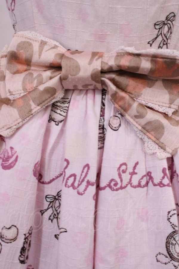 画像3: BABY,THE STARS SHINE BRIGHT / ネコ・NEKO・ラプソディー柄Parisジャンパースカート Free ラグドール（ピンク） H-26-03-03-1006-BA-OP-NS-ZH (3)