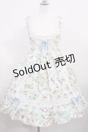 画像: BABY,THE STARS SHINE BRIGHT / Blooming Snow White柄ボーン入りジャンパースカート Free ミント H-26-03-03-1007-BA-OP-NS-ZH