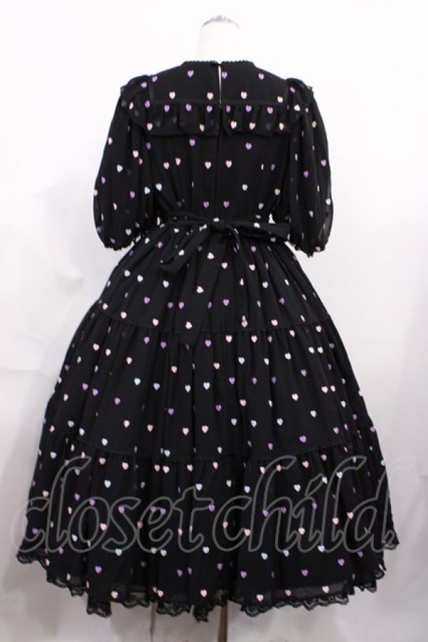 画像3: Angelic Pretty / Candy Petit Heartワンピース Free ブラック H-26-03-03-1009-AP-OP-NS-ZH (3)