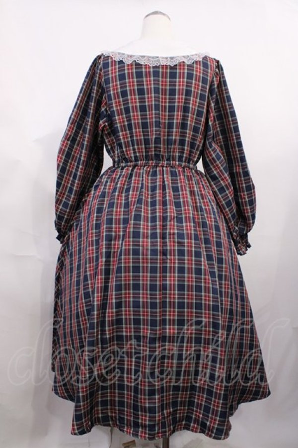 画像2: m petit by misako / サンリオキャラクターズコラボ ハローキティ ワンピース L ネイビー H-26-03-03-1014-LO-OP-NS-ZH (2)