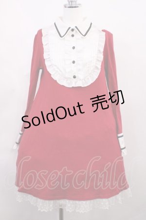 画像: Angelic Pretty / Vintageカットワンピース Free レッド H-26-03-03-1017-AP-OP-NS-ZH