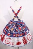 画像2: Angelic Pretty / French Cafeエプロン風スカート Free アオ H-26-03-03-1019-AP-SK-NS-ZH (2)