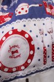 画像4: Angelic Pretty / French Cafeエプロン風スカート Free アオ H-26-03-03-1019-AP-SK-NS-ZH (4)